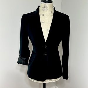 TAHARI Arthur S.Levine 2Petite Black long sleeve Blazer